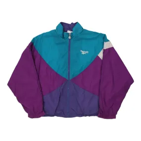 1980s Reebok Shell Jacket - XL Block Colour Nylon