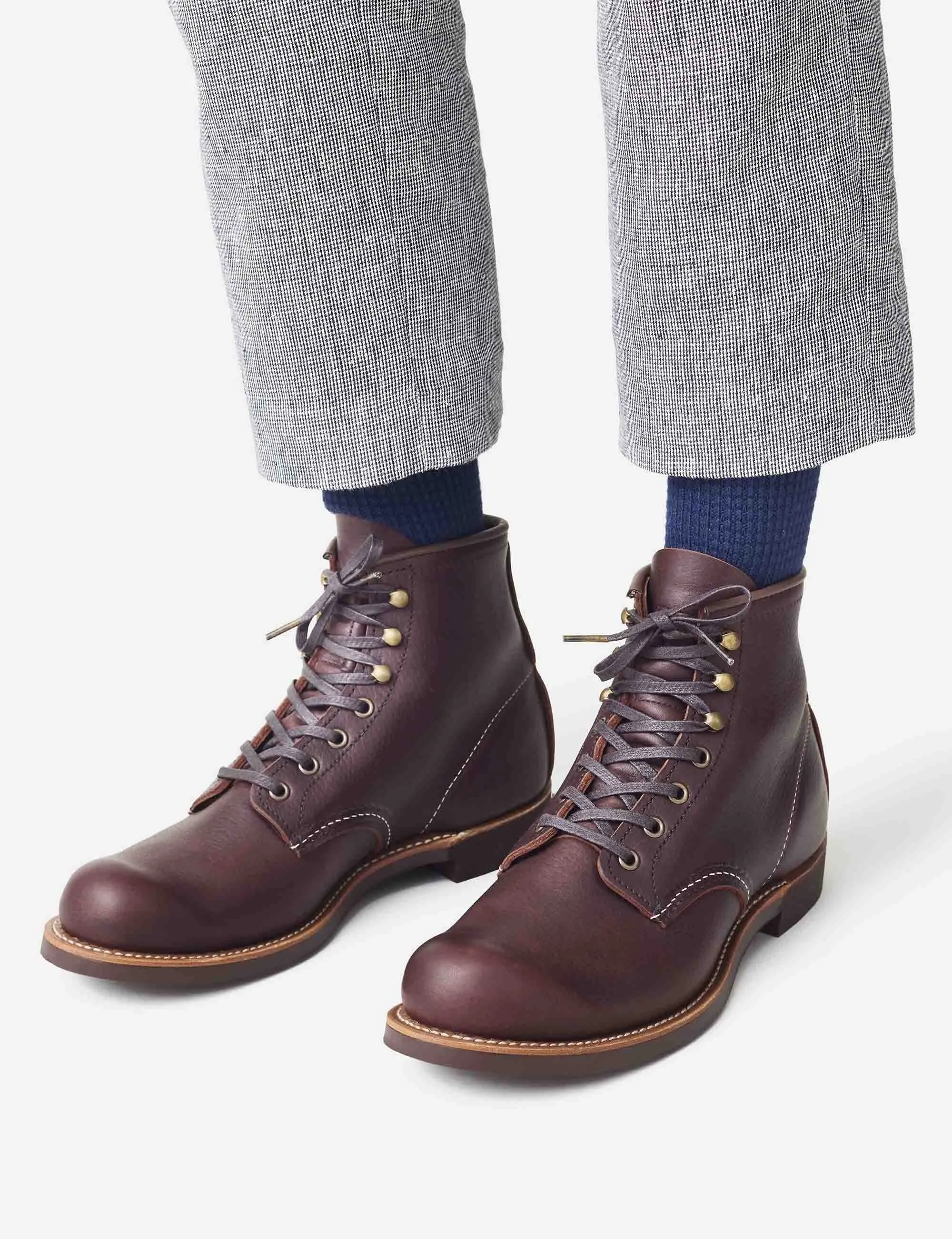 3340D Heritage 6" Blacksmith Boot - Briar Oil Slick Leather