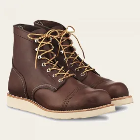 8088 Men's Iron Ranger Boot - Traction Tread - Amber Harness Leather