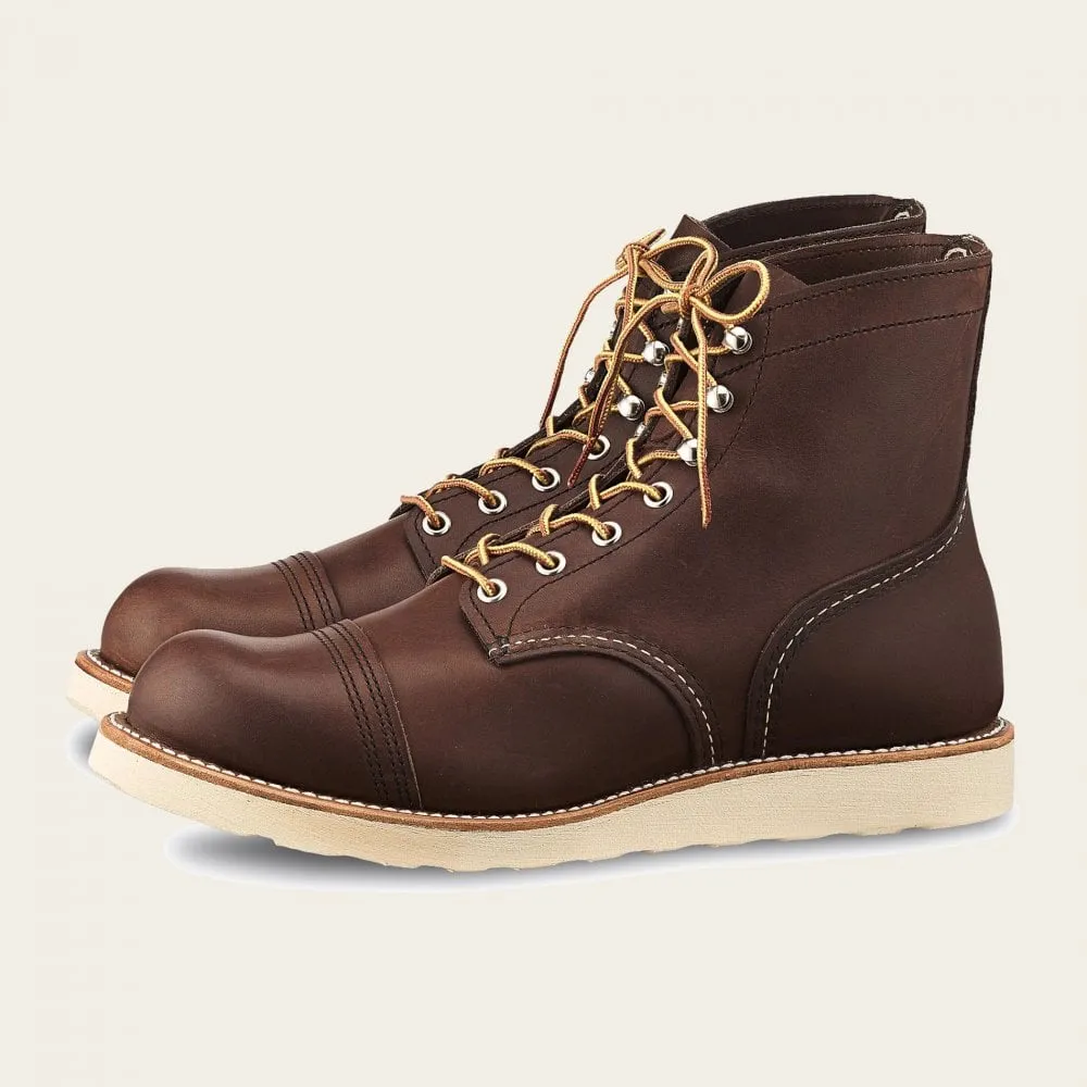 8088 Men's Iron Ranger Boot - Traction Tread - Amber Harness Leather