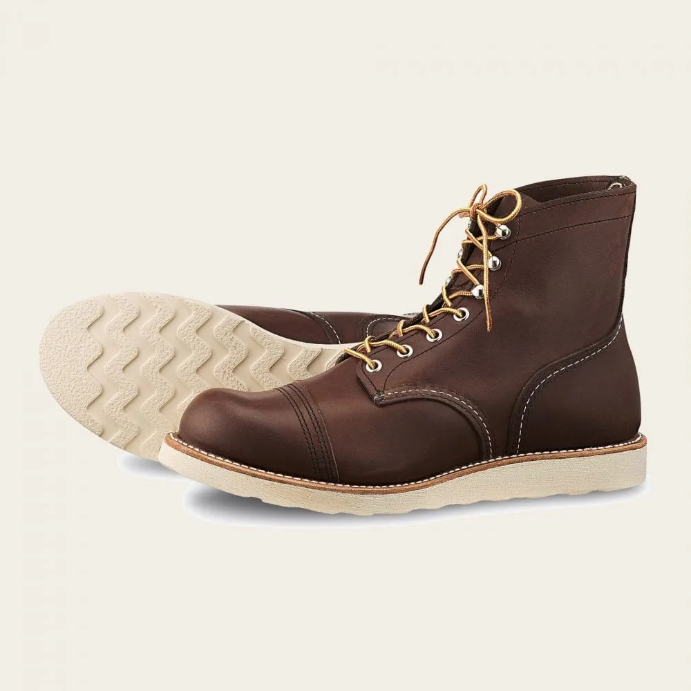 8088 Men's Iron Ranger Boot - Traction Tread - Amber Harness Leather