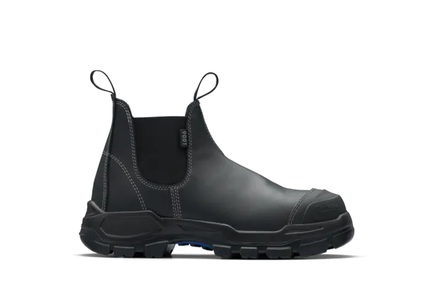 9001 Blundstone RotoFlex Steel Elastic Side Safety Boot Black