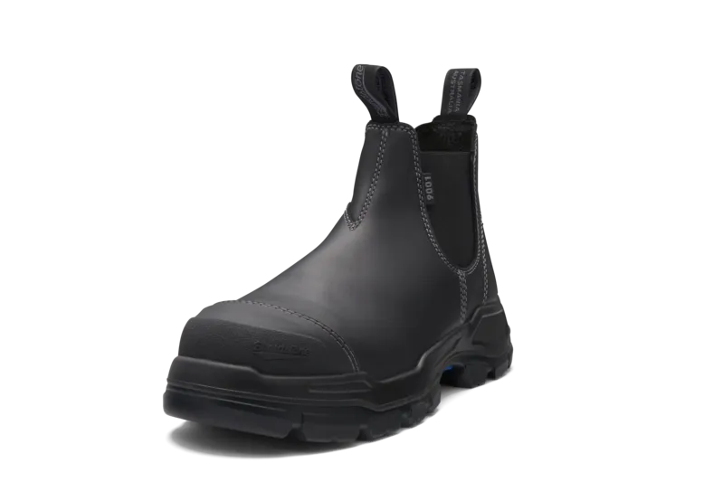 9001 Blundstone RotoFlex Steel Elastic Side Safety Boot Black