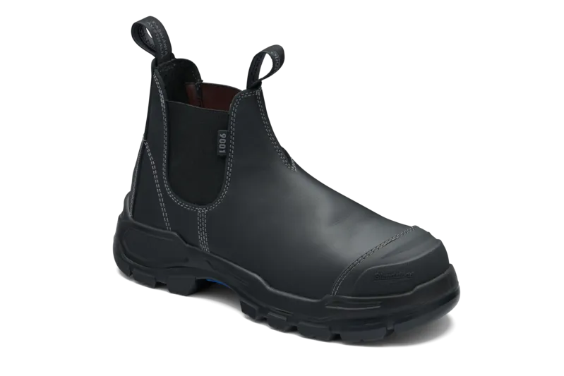 9001 Blundstone RotoFlex Steel Elastic Side Safety Boot Black