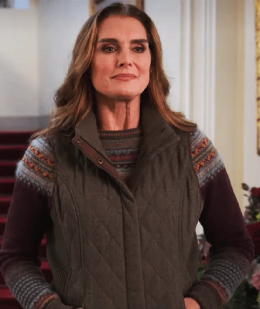 A Castle For Christmas Brooke Shields Vest