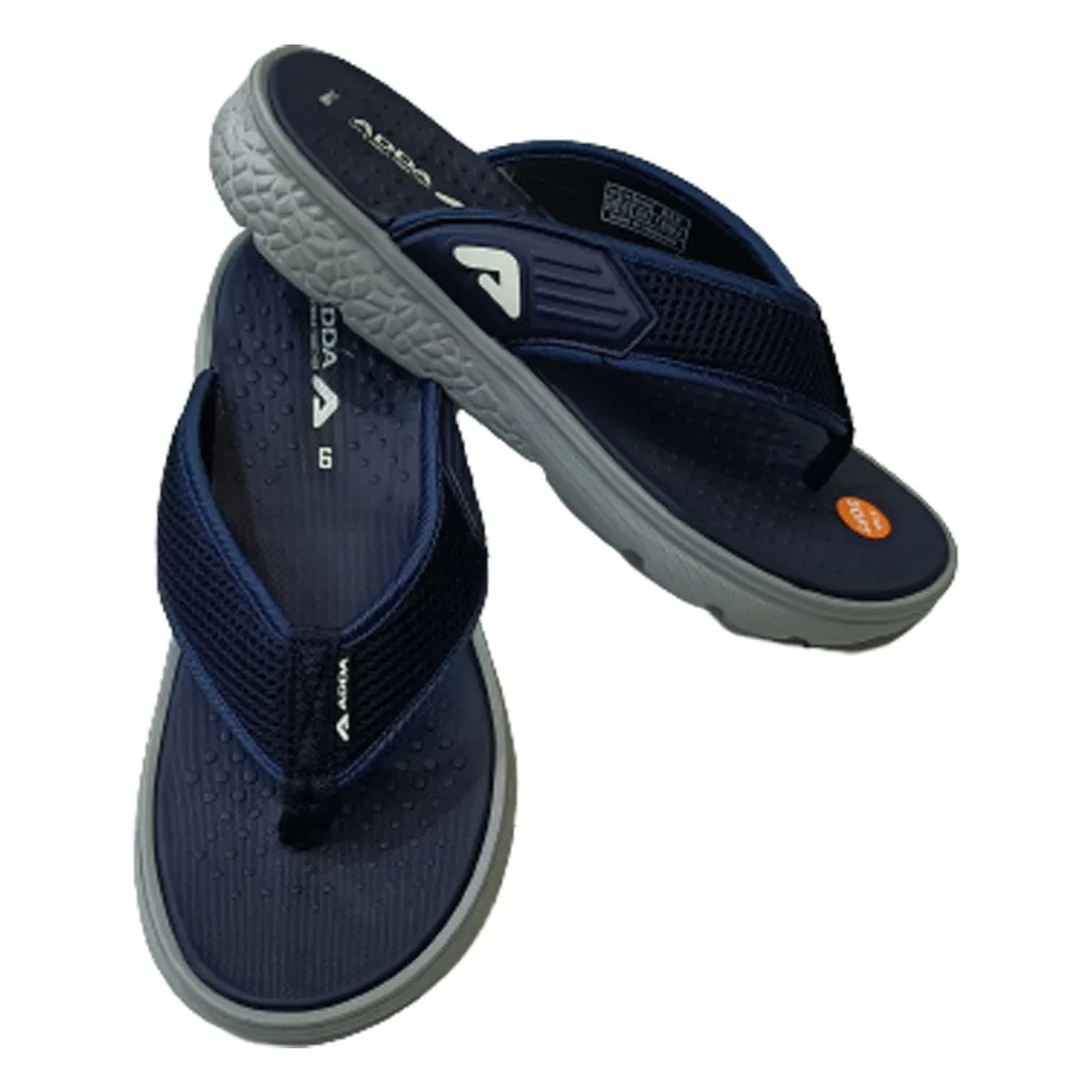 ADDA ICLOUD-2 BLUE/GREY MEN'S SLIPPER