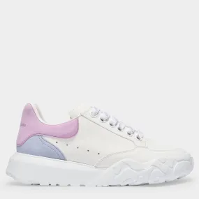 Alexander McQueen  Court Sneakers in White Leather