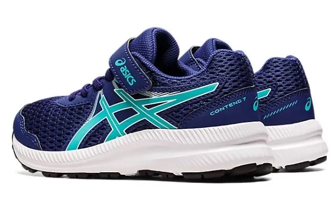 Asics Contend 7 PS - Girls Pre-School Running Shoe