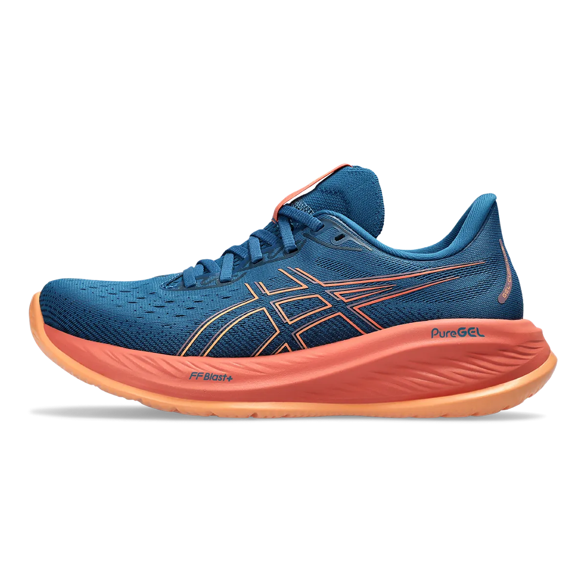 Asics Gel Cumulus 26 - Rich Navy - Faded Orange