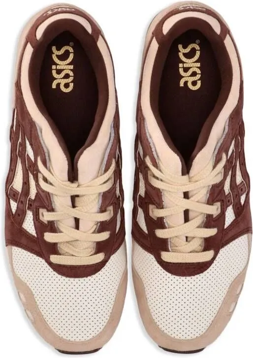 ASICS logo-embossed panelled sneakers Neutrals