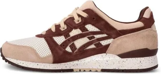 ASICS logo-embossed panelled sneakers Neutrals