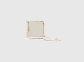 Bag with shoulder strap - Creamy White | Benetton