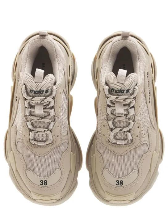 Balenciaga   60mm Triple S faux leather sneakers 