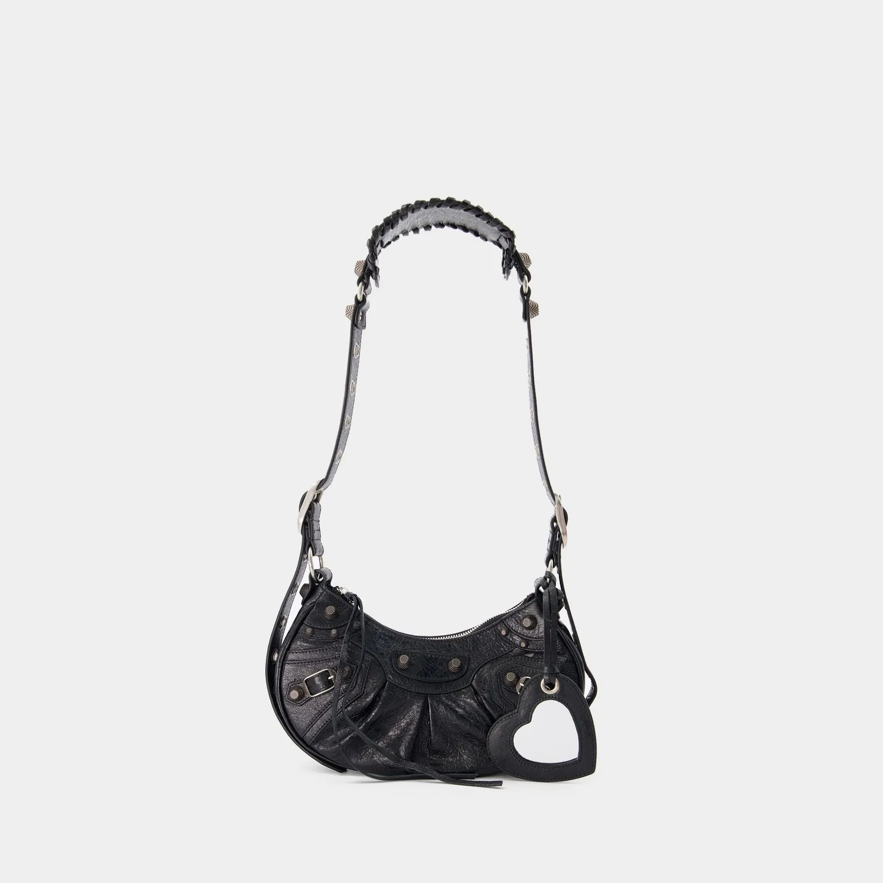 Balenciaga  Cagole Shoulder Xs Bag - Balenciaga -  Black - Leather