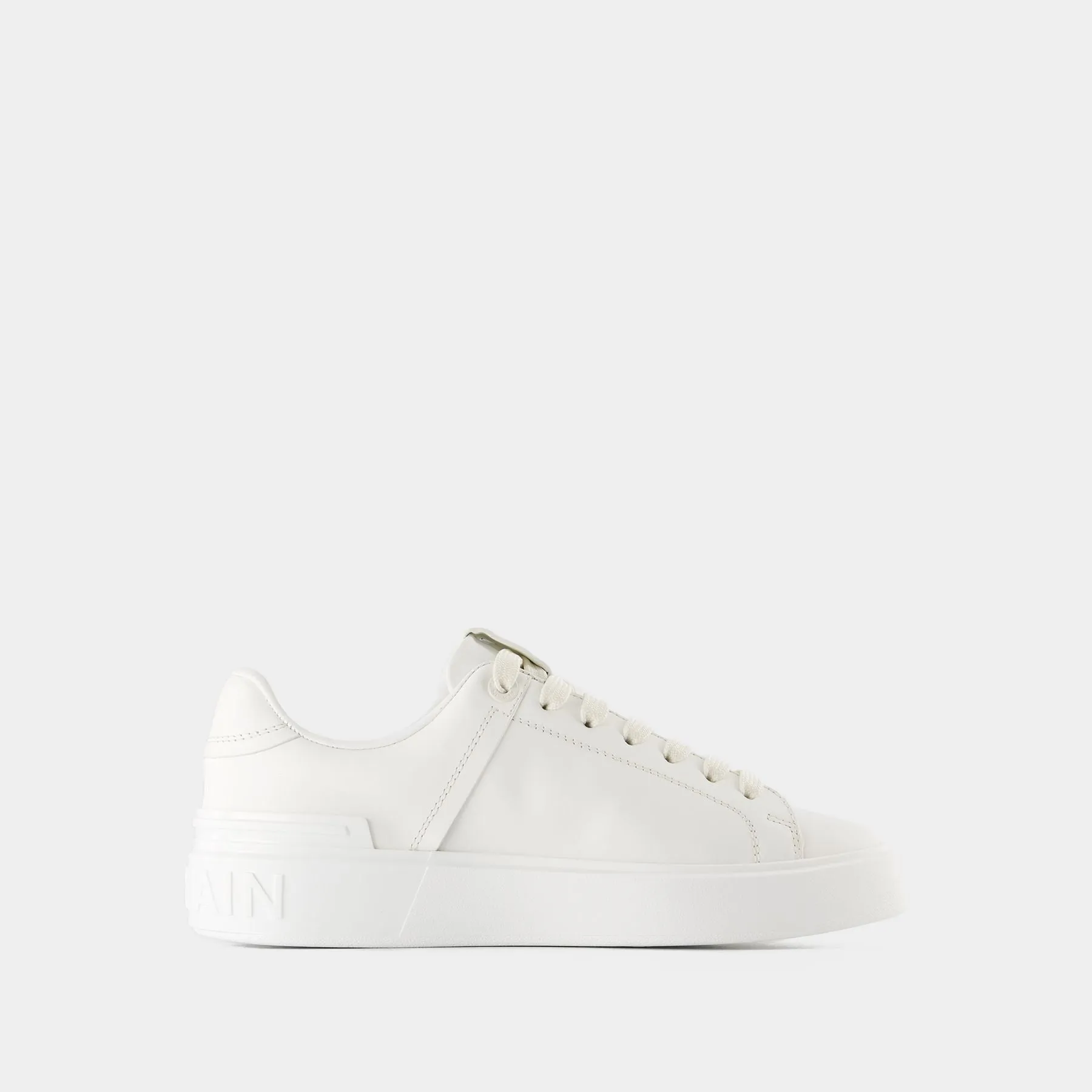 Balmain  B Court Sneakers - Balmain - White - Leather