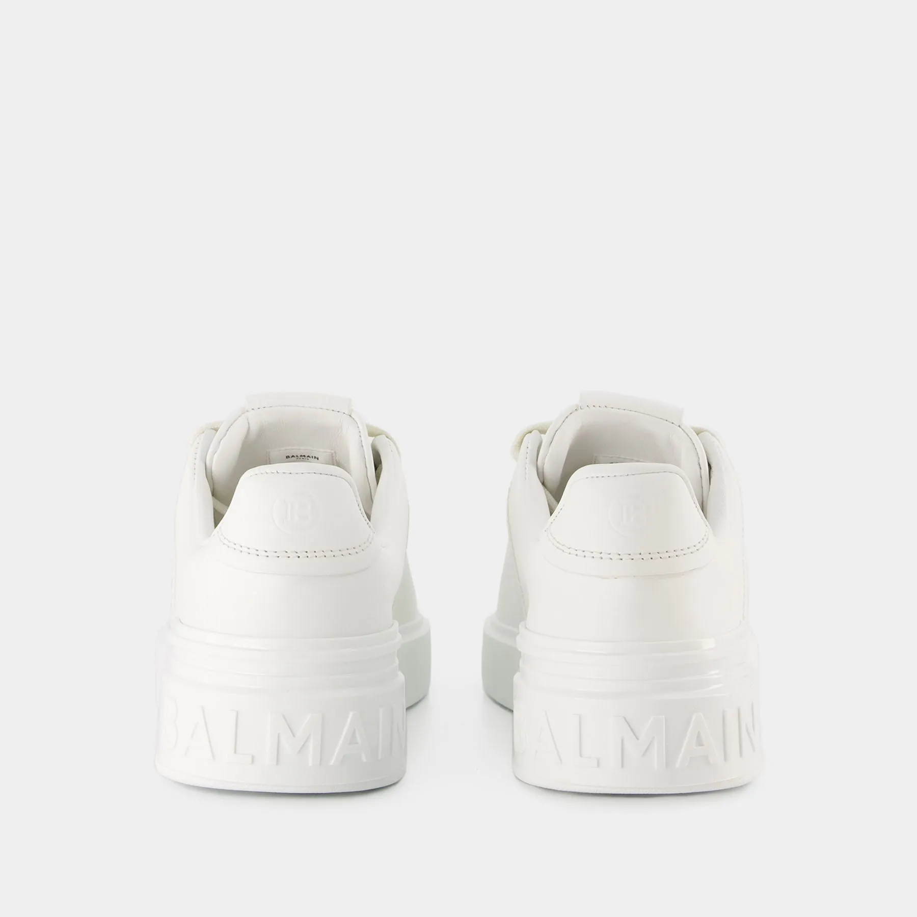 Balmain  B Court Sneakers - Balmain - White - Leather