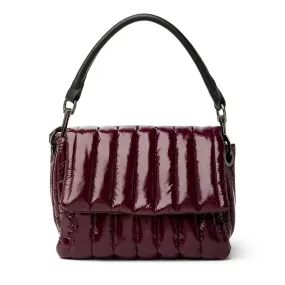 BAR BAG GLOSSY BURGANDY