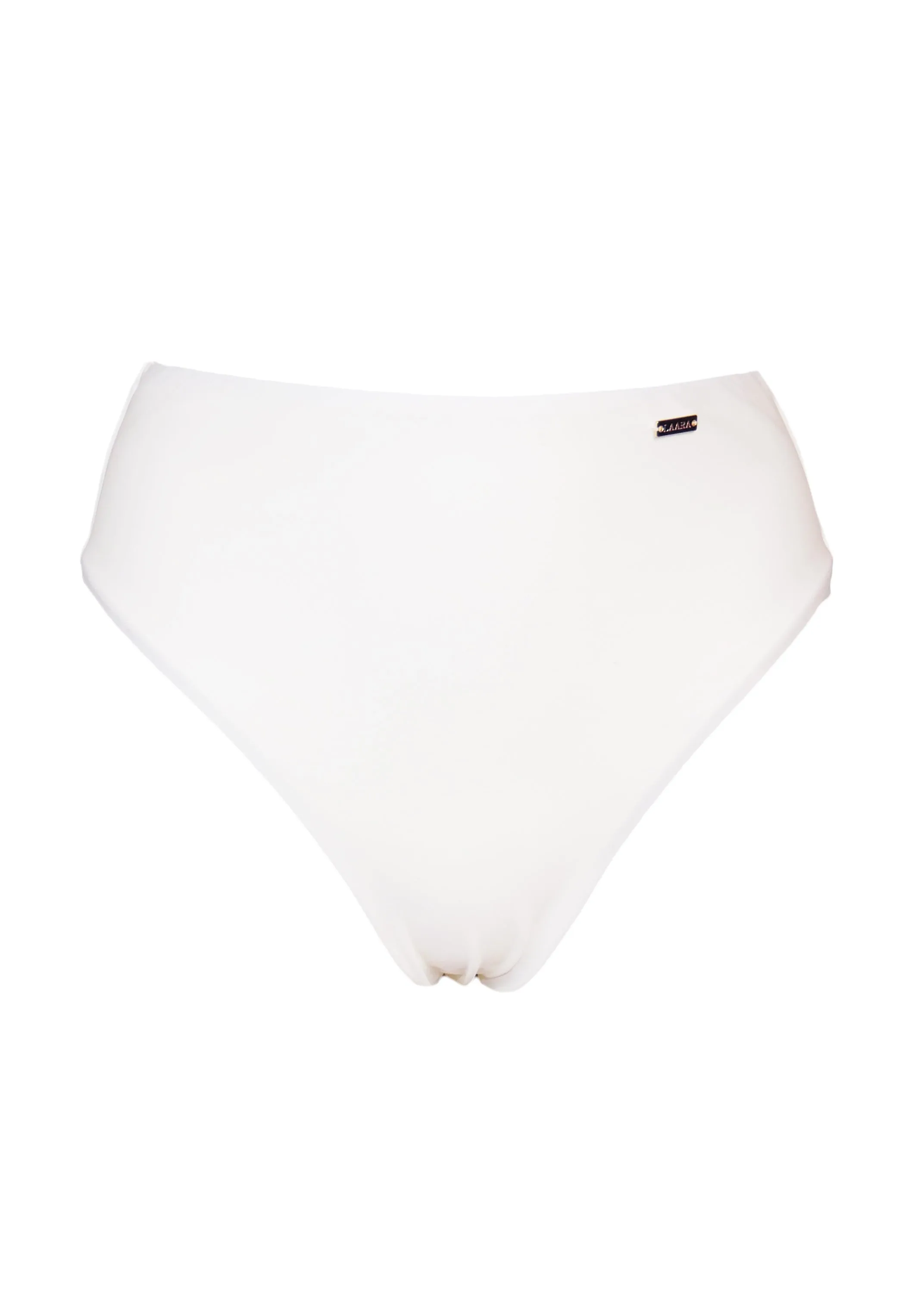 Belize High Waist Bikini Bottom - Ivory