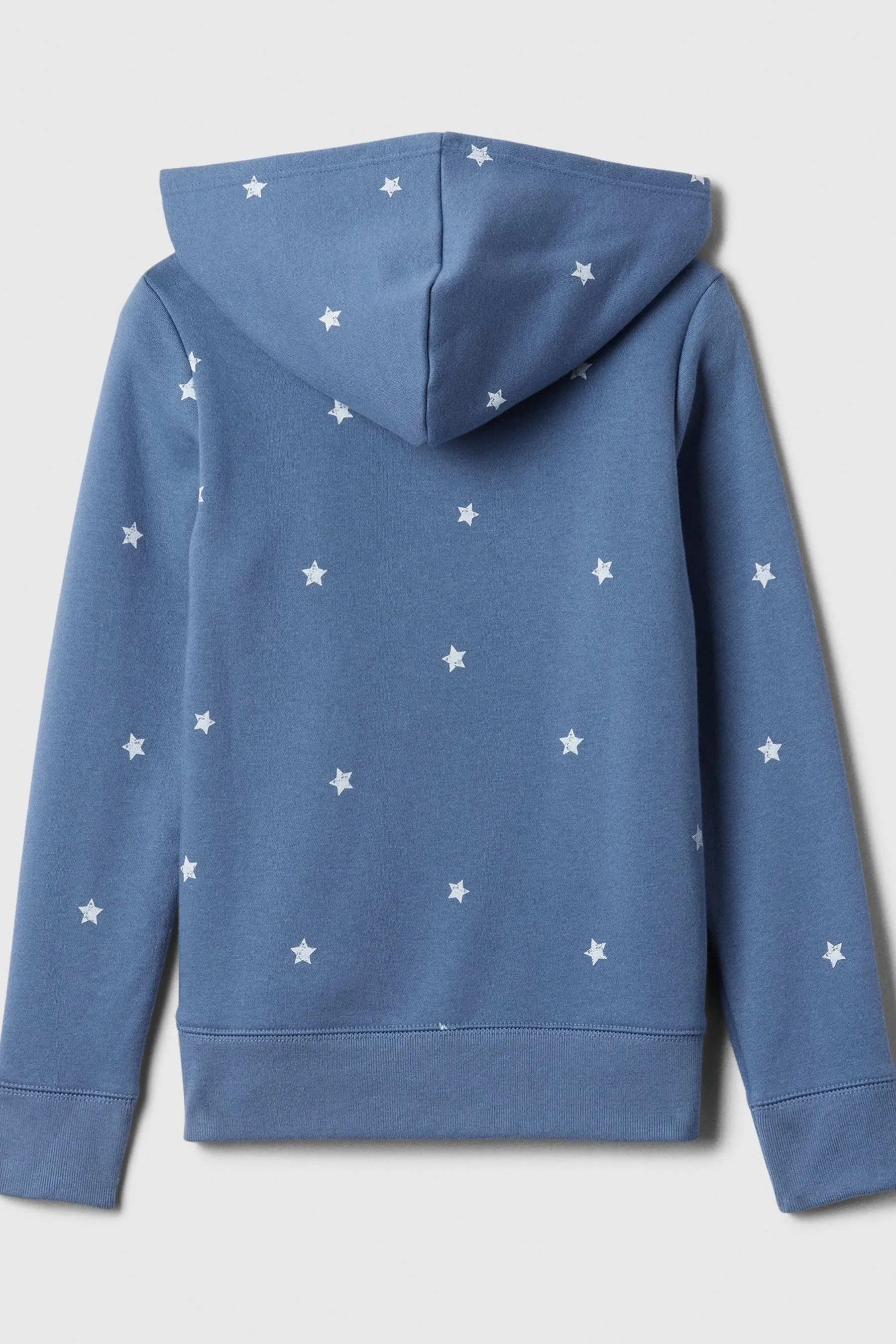 Blue Star Logo Print Overhead Hoodie (4-13yrs)