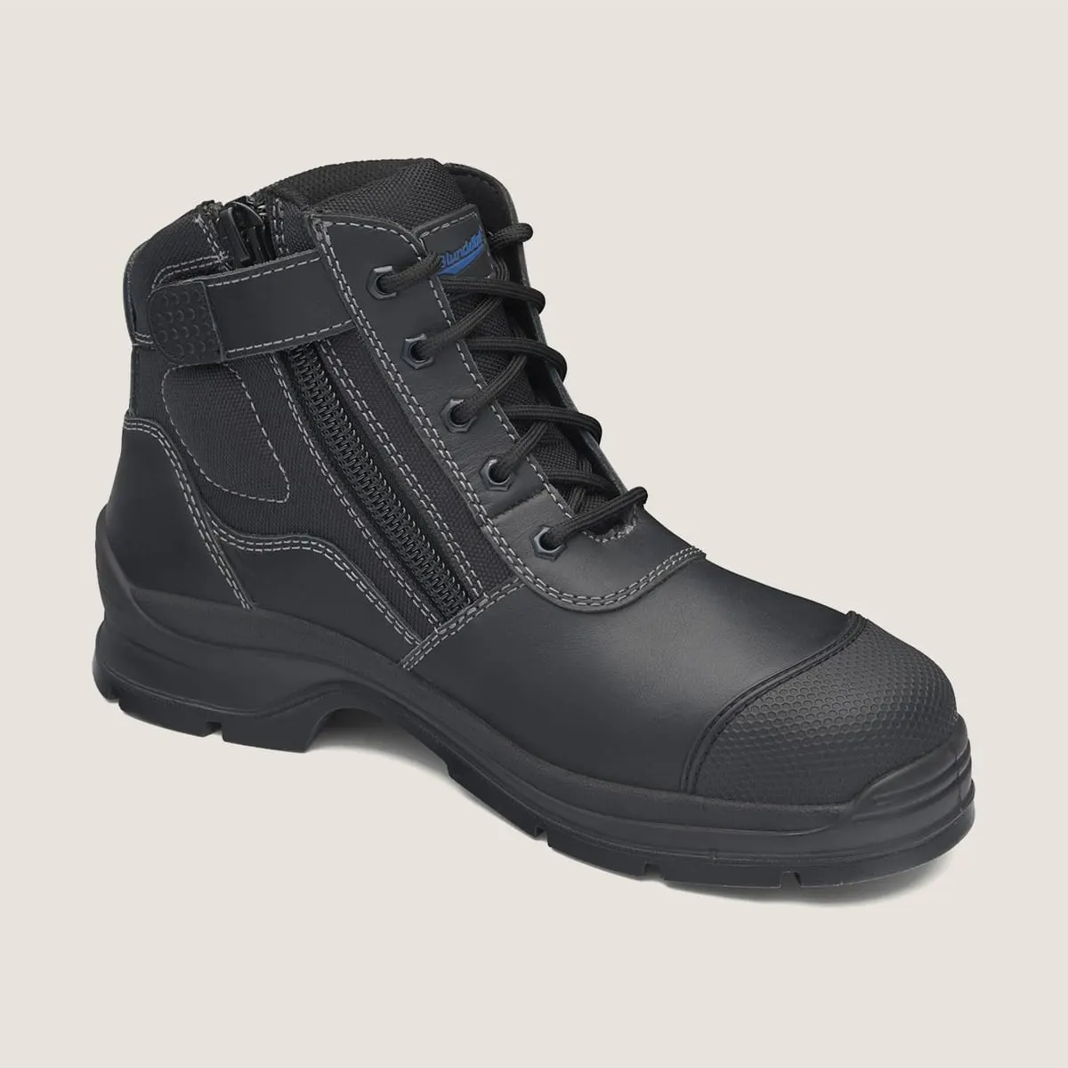 Blundstone 319 Safety Boot Zip in Black