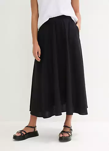 bonprix Linen Mix Skirt