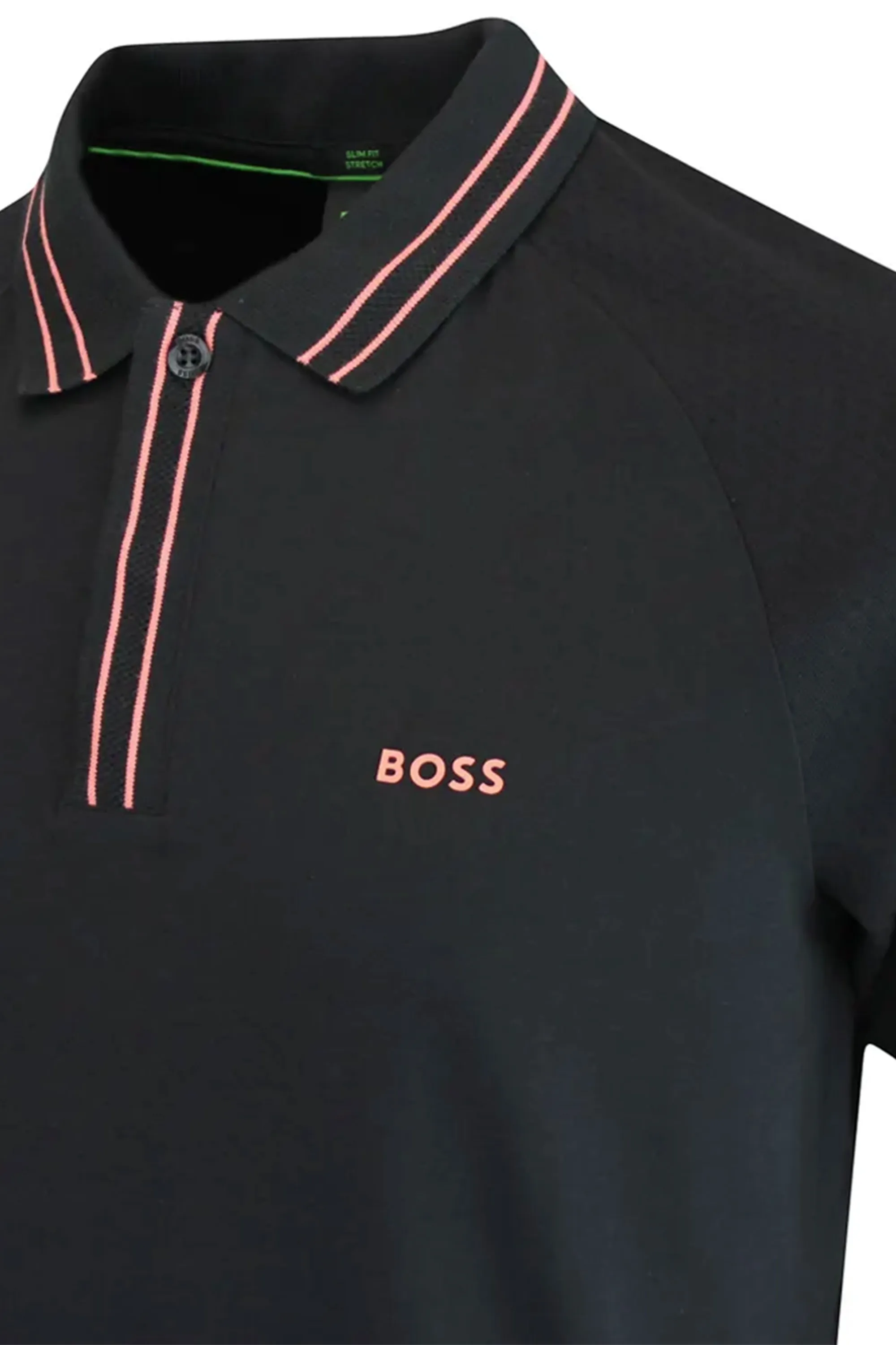 Boss Paule 2 Polo Shirt Black