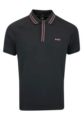 Boss Paule 2 Polo Shirt Black