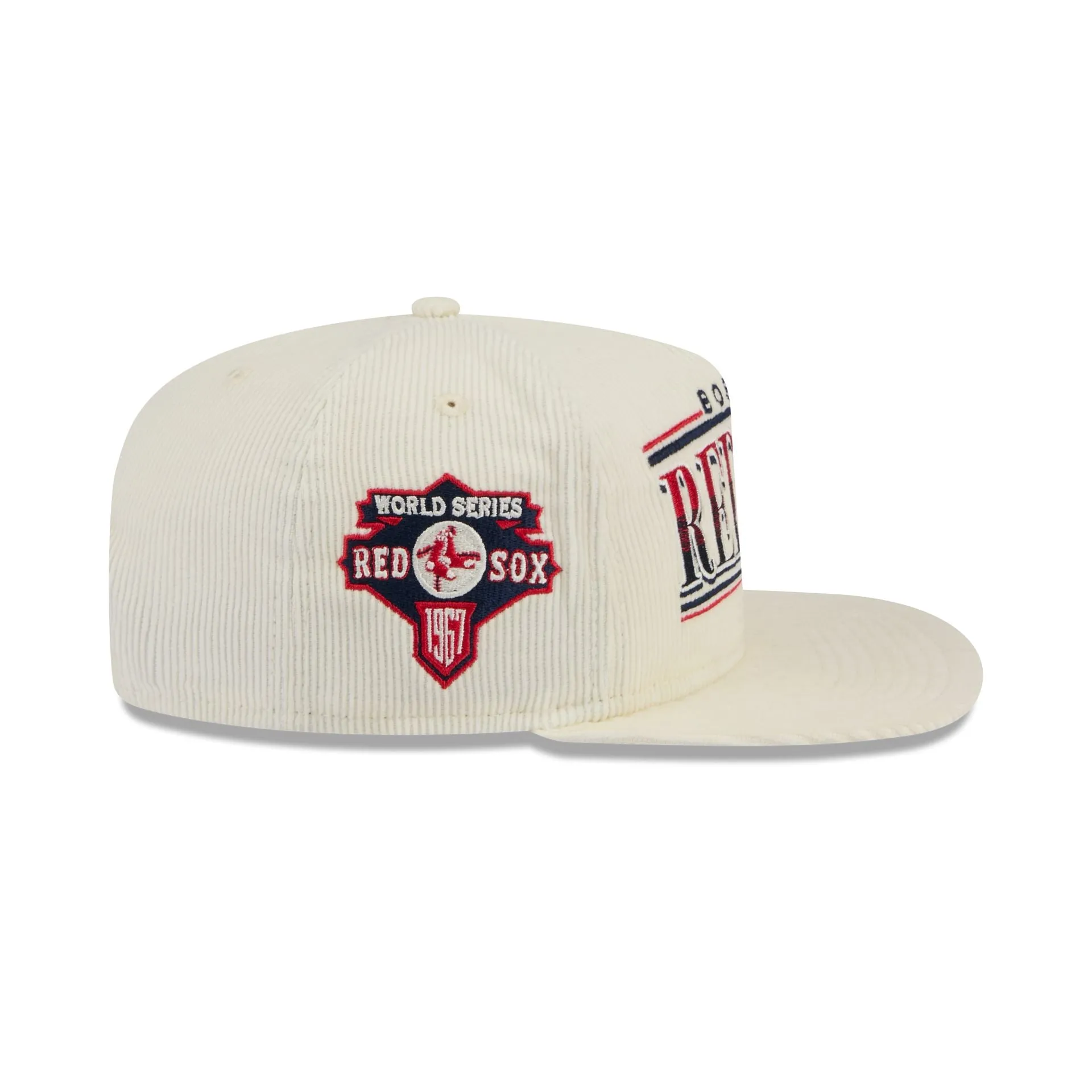 Boston Red Sox Throwback Corduroy Golfer Hat