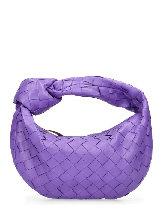 Bottega Veneta   Mini Jodie leather top handle bag 