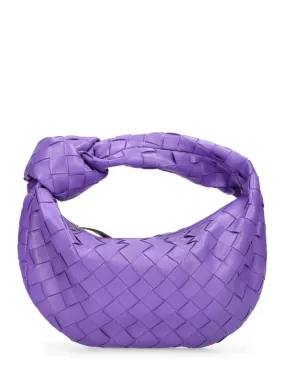 Bottega Veneta   Mini Jodie leather top handle bag 