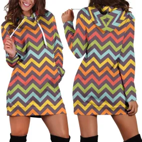 Bright Chevron Dress