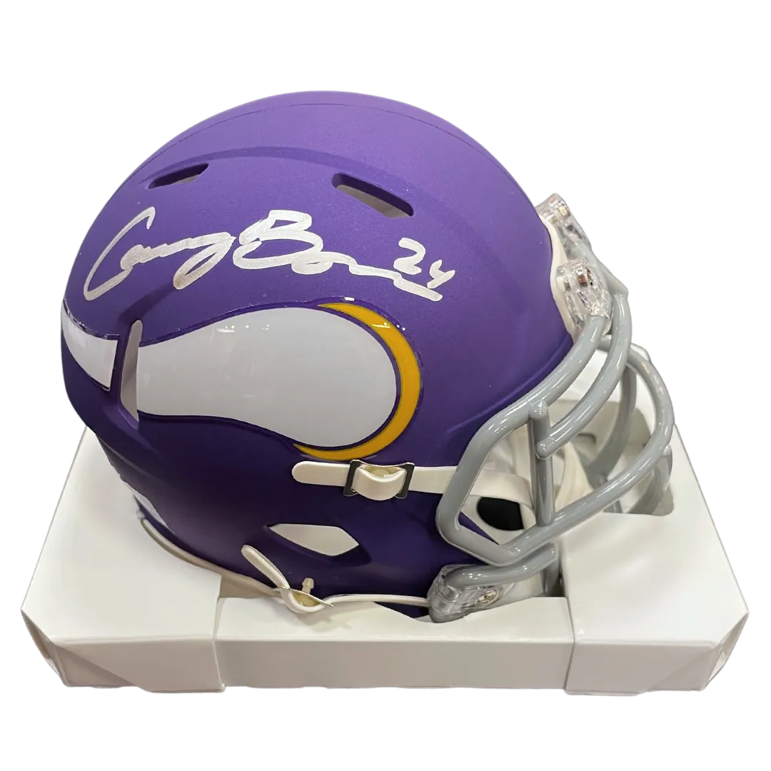 Cam Bynum Autographed Minnesota Vikings Classic Mini Helmet