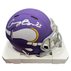 Cam Bynum Autographed Minnesota Vikings Classic Mini Helmet