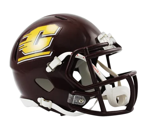 Central Michigan Riddell Speed Mini Helmet