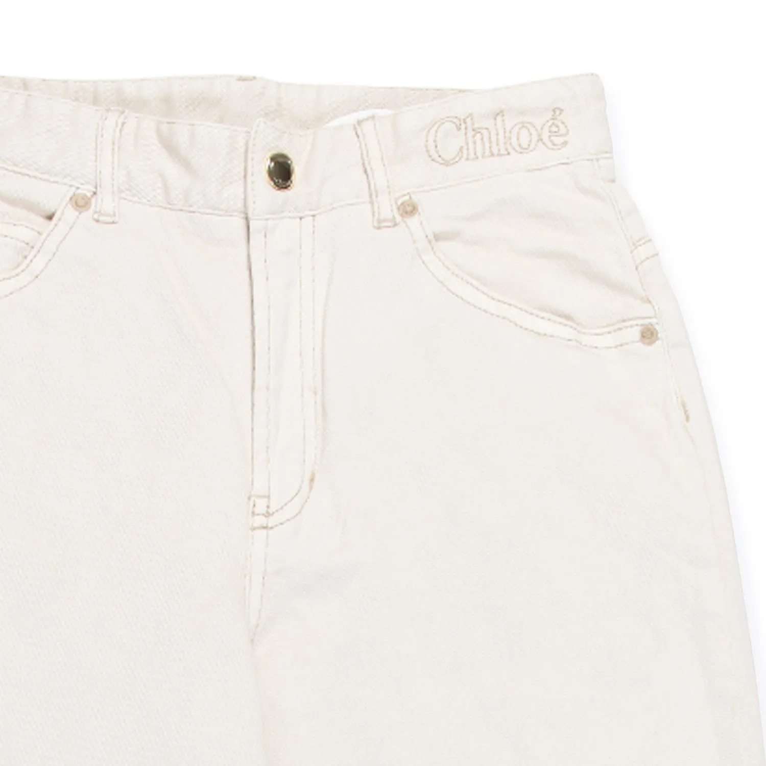 Chloe Light Beige Jeans For Girls And Teen