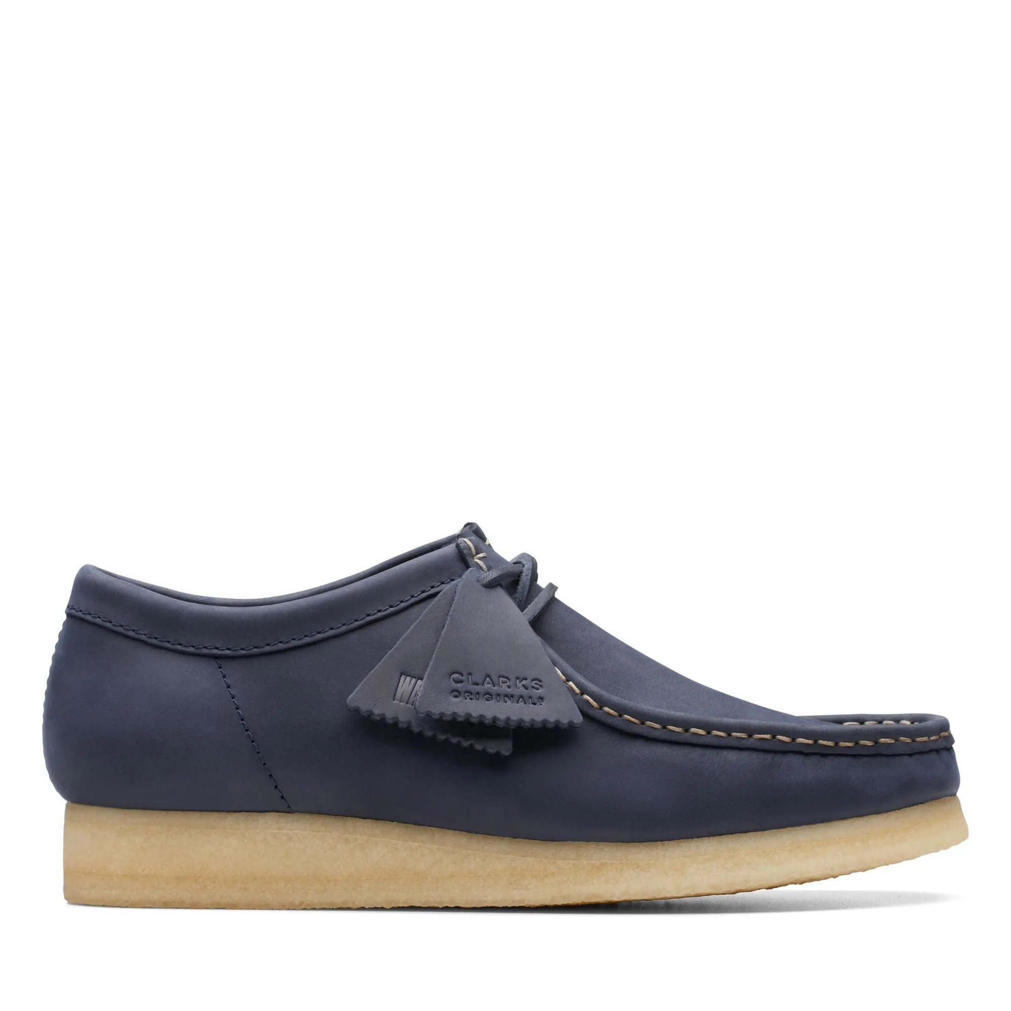 Clark’s WALLABEE BOOT LOW Men’s -NAVY LEATHER