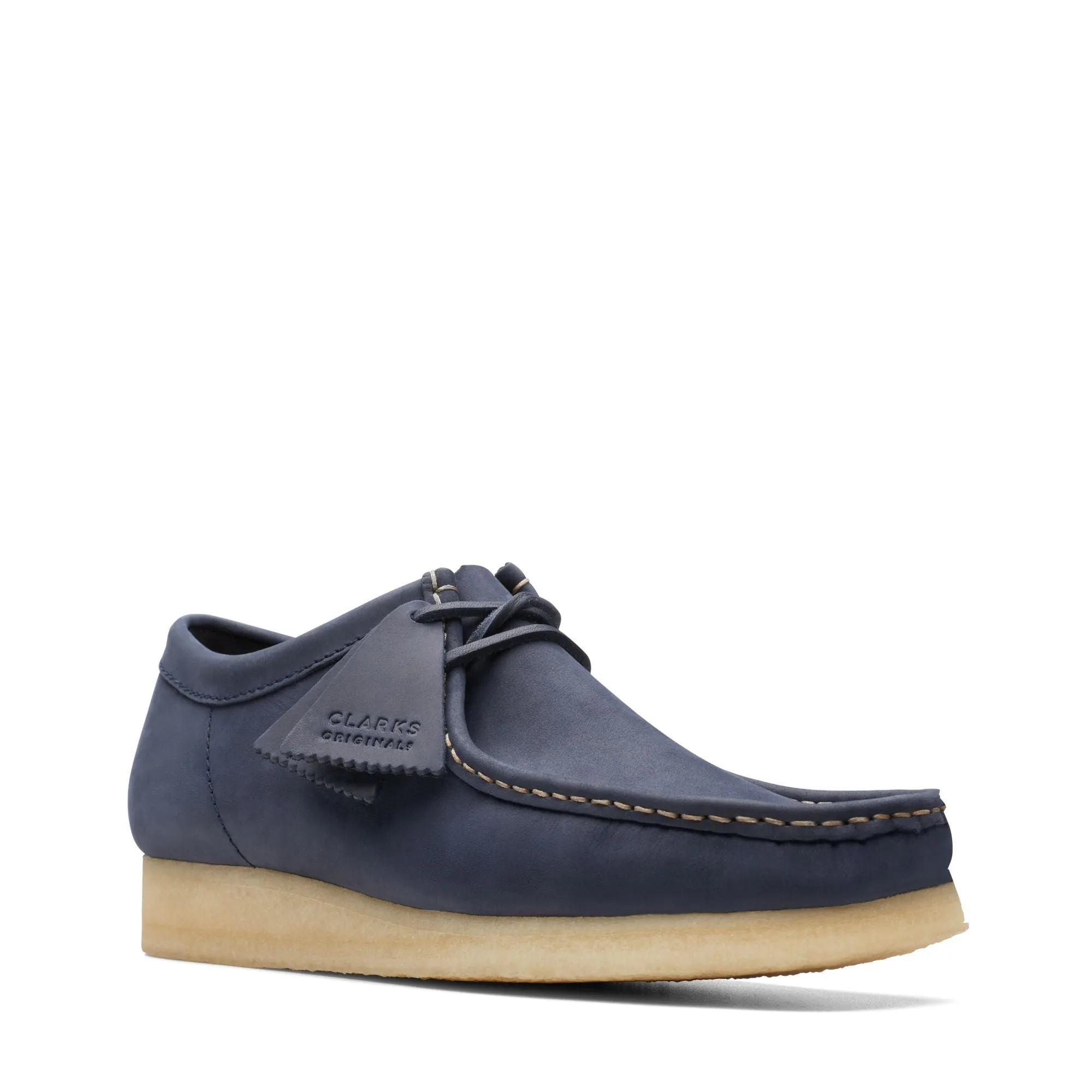 Clark’s WALLABEE BOOT LOW Men’s -NAVY LEATHER