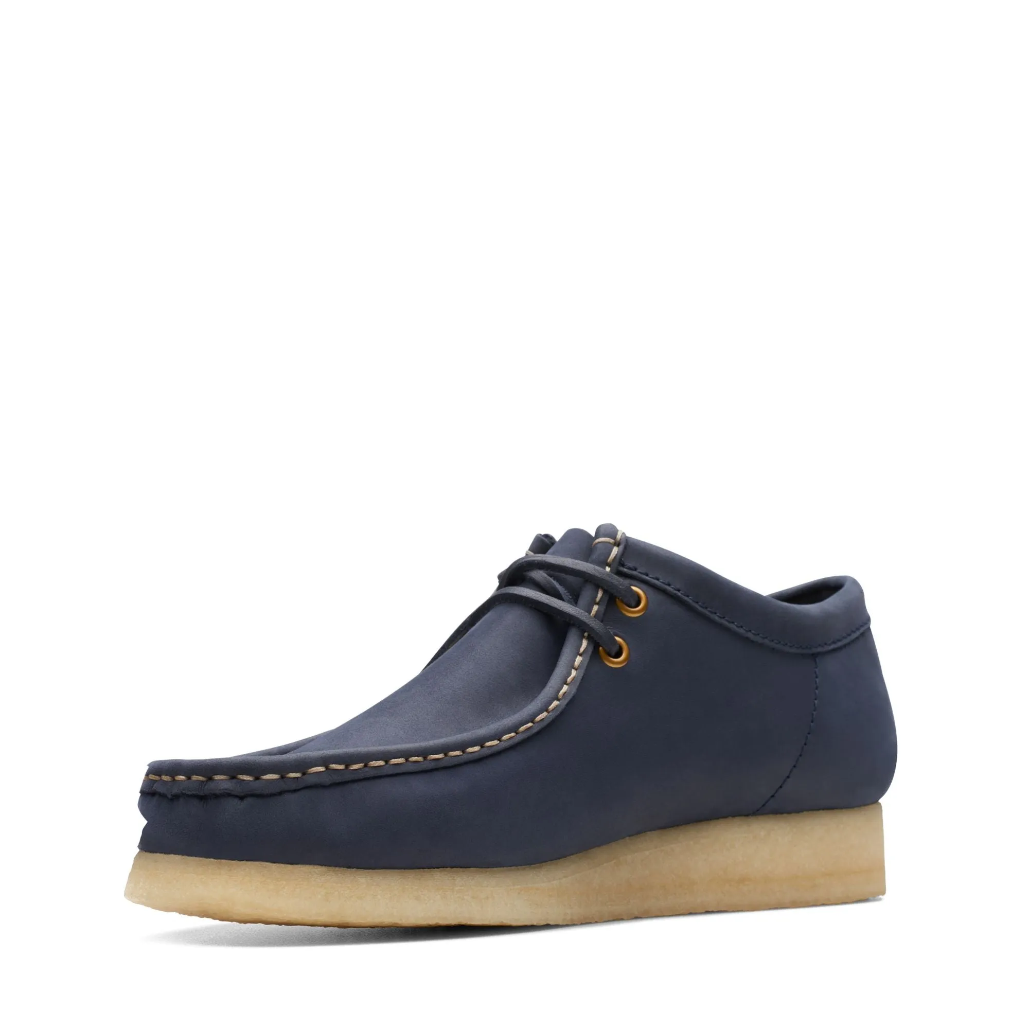 Clark’s WALLABEE BOOT LOW Men’s -NAVY LEATHER