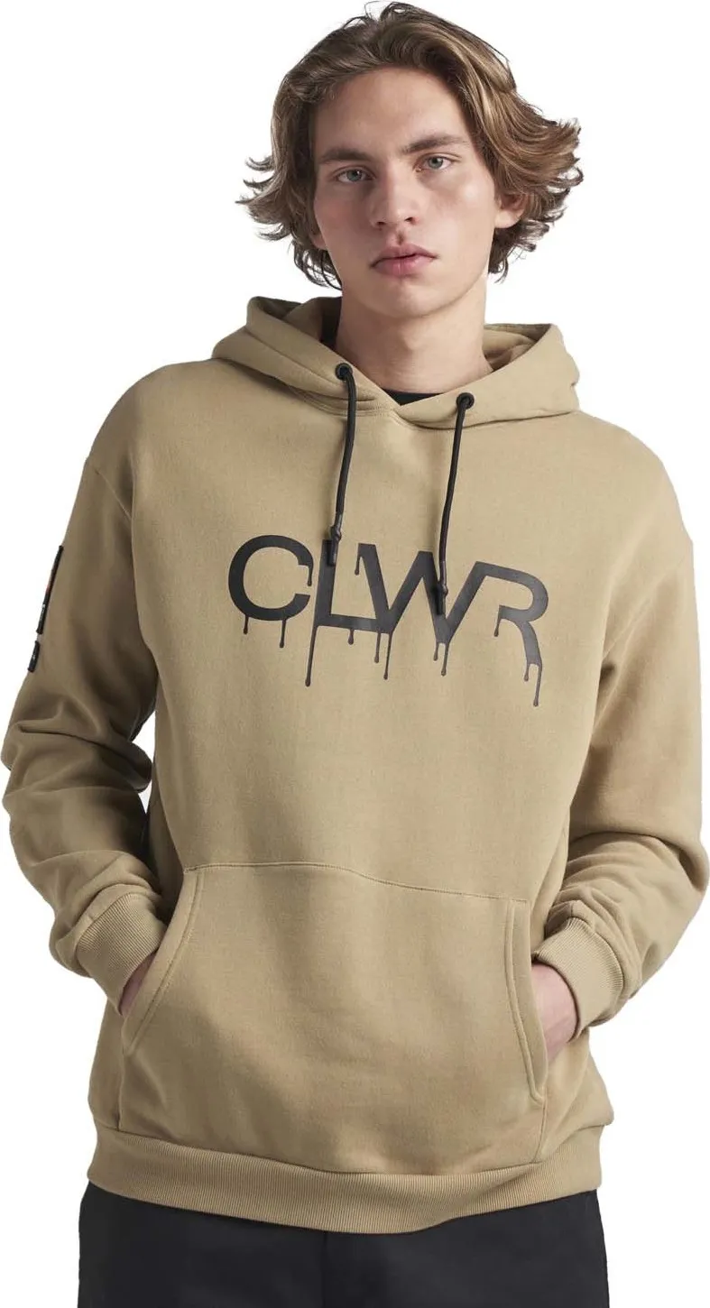 ColourWear Men's Art Hoodie Olive Gray | Buy ColourWear Men's Art Hoodie Olive Gray here | Outnorth