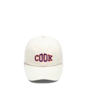 COOK 6 PANEL HAT WHITE BONE | Bodega