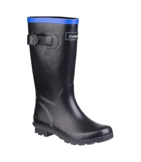 Cotswold Fairweather Junior Wellington Boot (Black/Blue) - UTFS5953