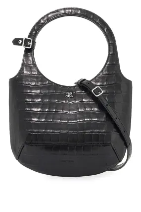 Courreges    Courreges Handbag With Holy Crocodile Print