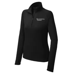 CSS OT Ladies Sport-Wick Stretch 1/4-Zip Pullover