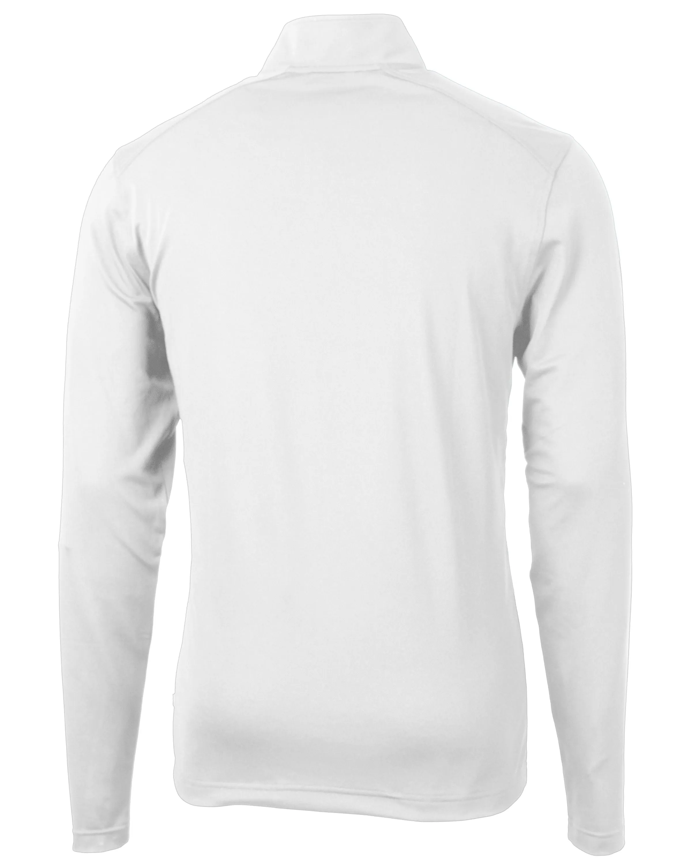 Cutter & Buck Virtue Eco Pique Quarter Zip Pullover White