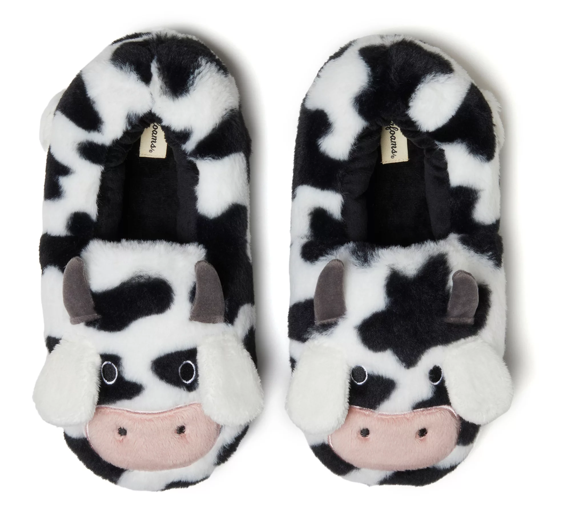 Dearfoams Unisex Adult Matching Animal Slipper