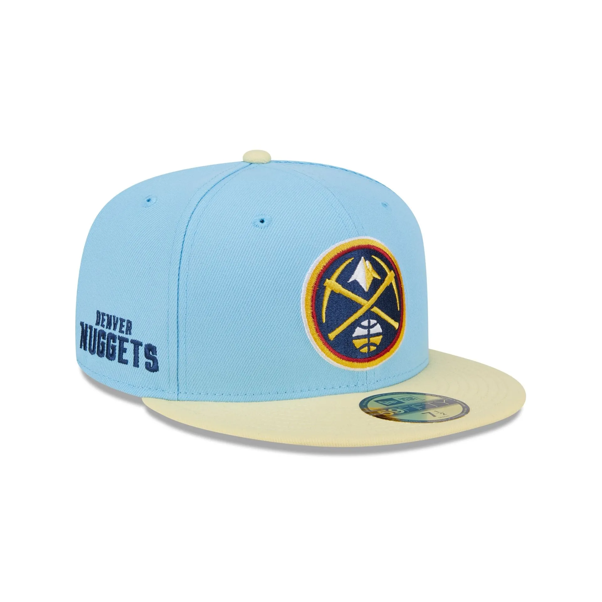 Denver Nuggets Doscientos Blue 59FIFTY Fitted Hat