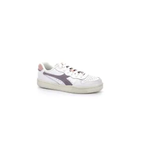 Diadora - Sneakers Mi Bask L Ico W - White/Nirvana/Evening San - Femme