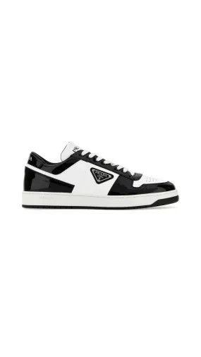 Downtown Nappa Leather Sneakers - White/Black