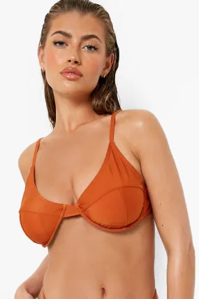 Essentials Fuller Bust Recycled Bikini Top