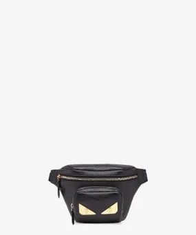 Fendi Black Romano Leather Belt Bag